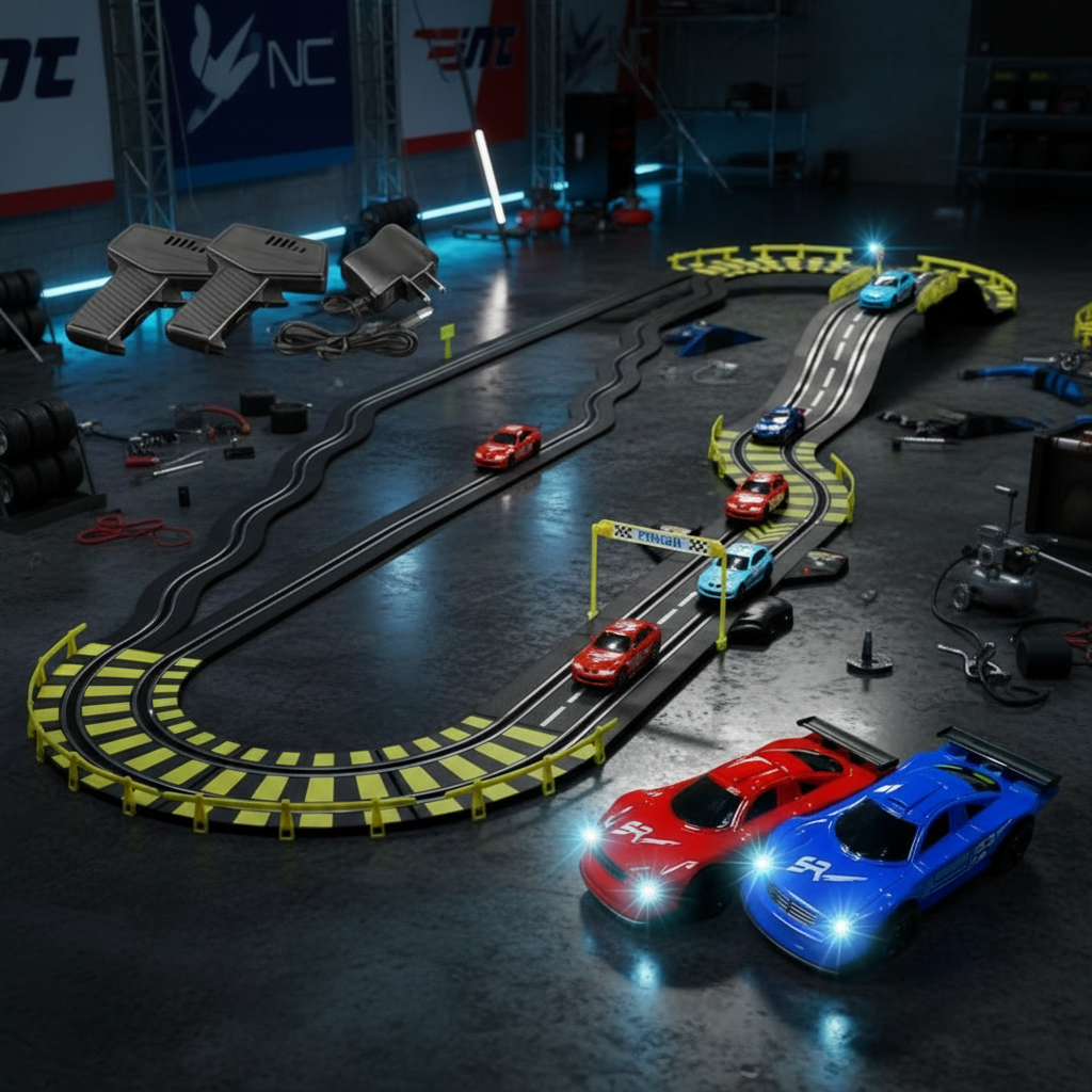 4.6M Track - Night Race Pit Lane